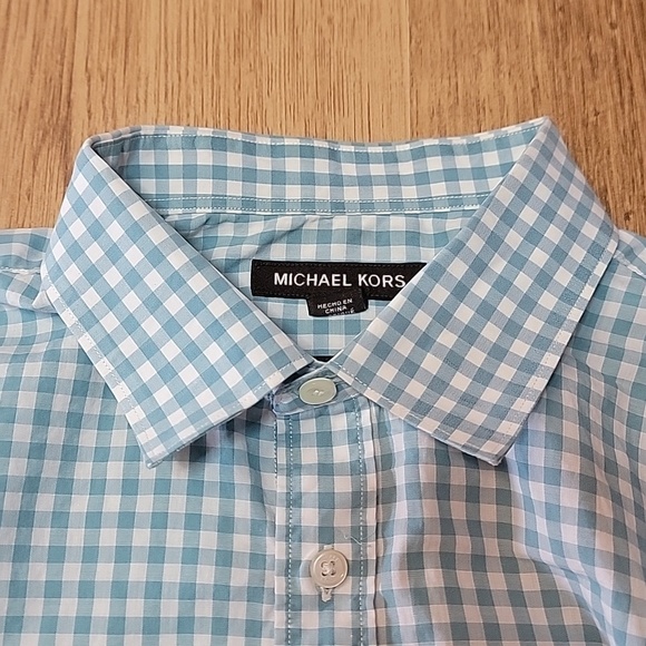 3/$15 Michael Kors Tailored Fit Button Down - Picture 3 of 10